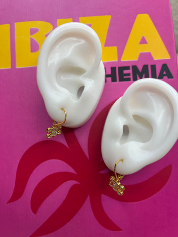 Celina Sparkle Gold Earrings